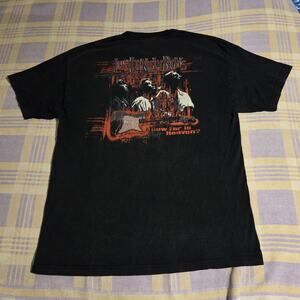 Vintage 2005 Los Lonely Boys Black Shirt Sz XL How Far Is Heaven 2000s Y2k Band